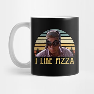 I Like Pizza Vintage Multiplicity Mug